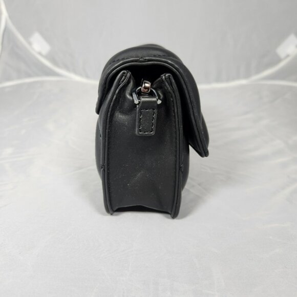 Charles and Keith Girls Mini Crossbody Bag Quilted Black New Without Tags - Picture 6 of 8